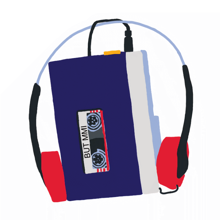 Autocollant Walkman